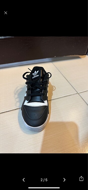 33 Beden Adidas 33.5 numara erkek çocuk spor ayakkabısı temiz yeni, giyil