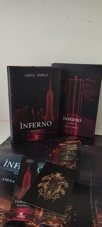 İnferno Kutulu set imzalı 