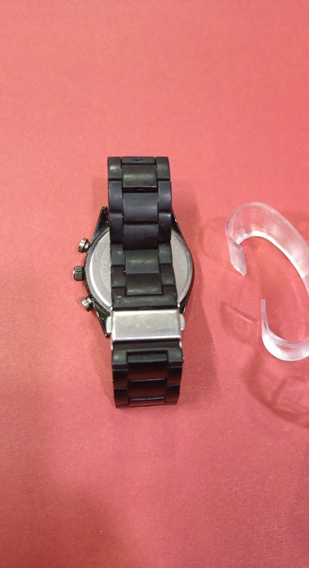 Klasik Siyah Erkek Biker Kol Saati - Görsel 4