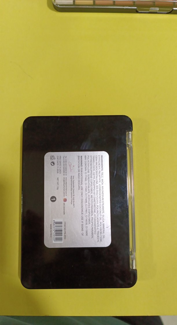 Krem Renkli 12'li Göz Farı Paleti - Görsel 3