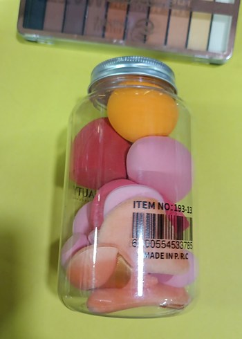 MODA BEAUTY Pastel Renkli Makyaj Süngeri Seti - Görsel 3