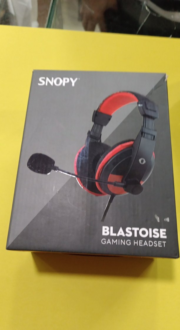 Kırmızı Renkli Snopy Blastoise Oyuncu Kulaklığı - Görsel 2