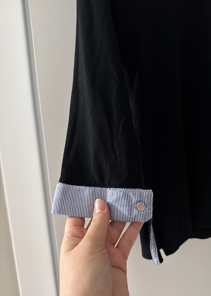 Gömlek yakalı triko - Görsel 2