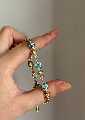 Pembe Kalp ve Fiyonk Detaylı Zincir Kolye - Görsel 8