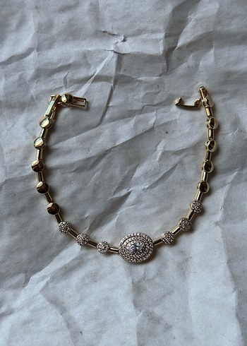 Pembe Kalp ve Fiyonk Detaylı Zincir Kolye - Görsel 6