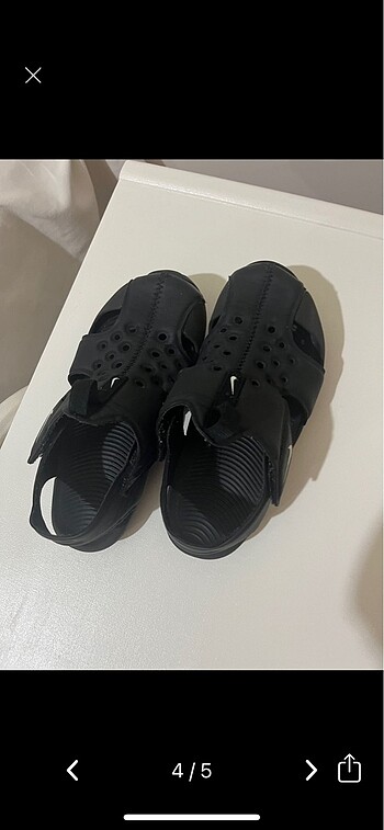 29 Beden siyah Renk Nike çocuk sandalet