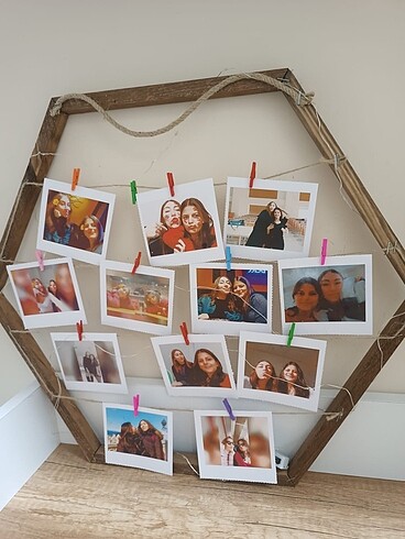 ışıklı fotoğraf panosu