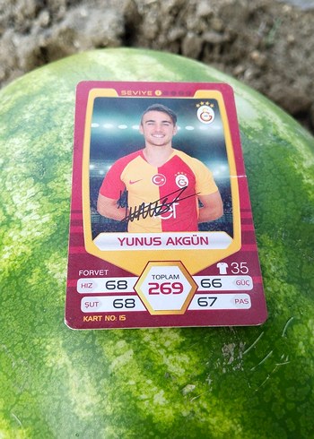 Yunus Akgün Futbolcu Kartı