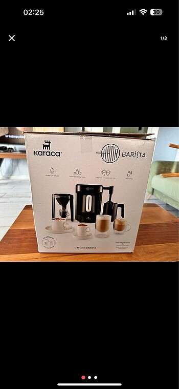 Karaca Barista Kahve Makinesi