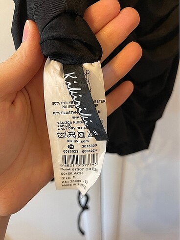 m Beden siyah Renk H&M elbise