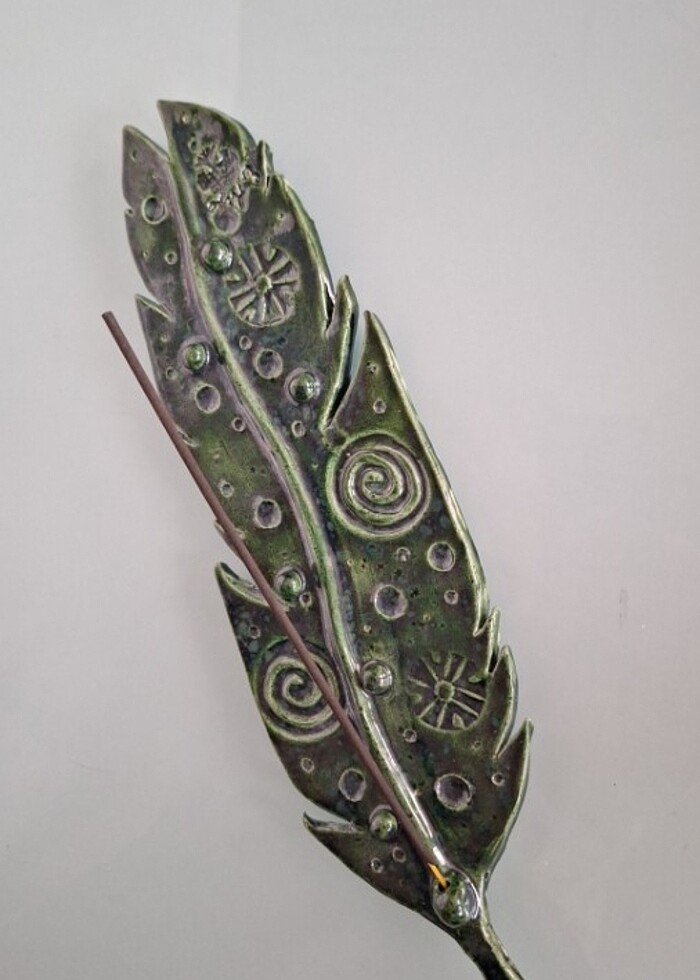 El Yapımı Seramik Tütsülük - Görsel 3