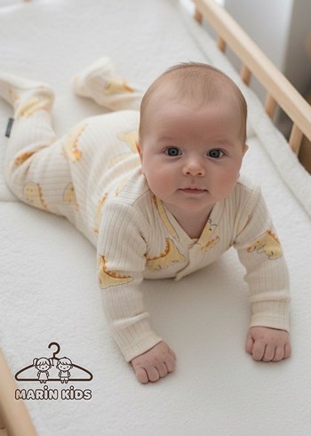 Dinozorlu bebek takımı - Görsel 2