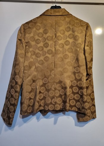 42 Beden Kahverengi Kadın Blazer Ceket