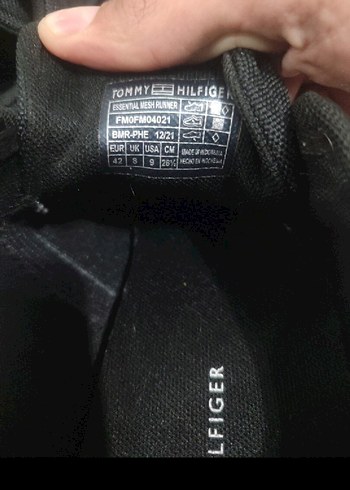 iki adet orjinal Tommy Hilfiger ayakkabı 42 no - Görsel 4