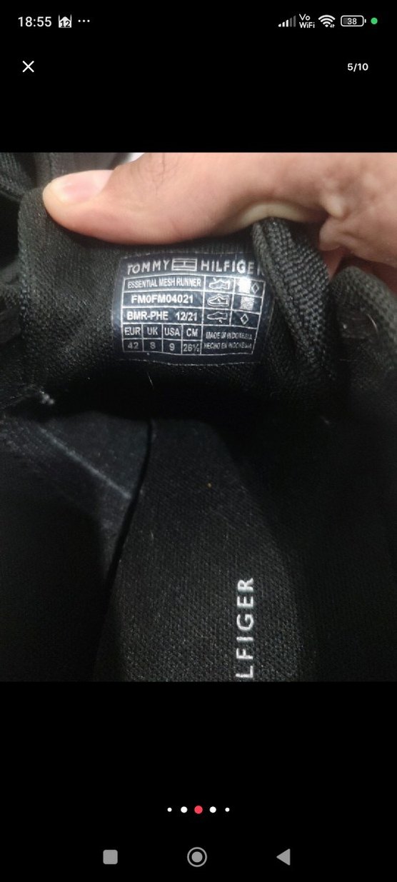 iki adet orjinal Tommy Hilfiger ayakkabı 42 no - Görsel 4