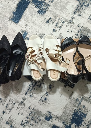 kadın topuklu ayakkabı 39-40 arası çok uygundan - Görsel 5