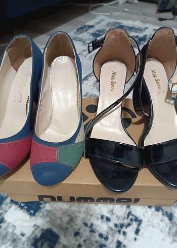 kadın topuklu ayakkabı 39-40 arası çok uygundan - Görsel 3