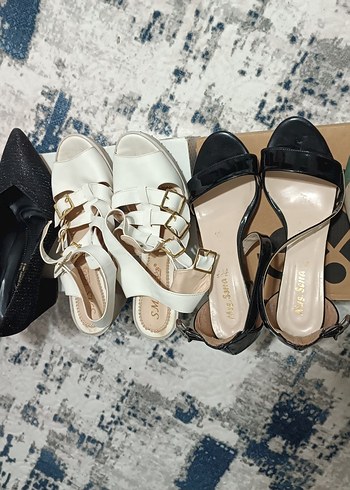 kadın topuklu ayakkabı 39-40 arası çok uygundan - Görsel 6