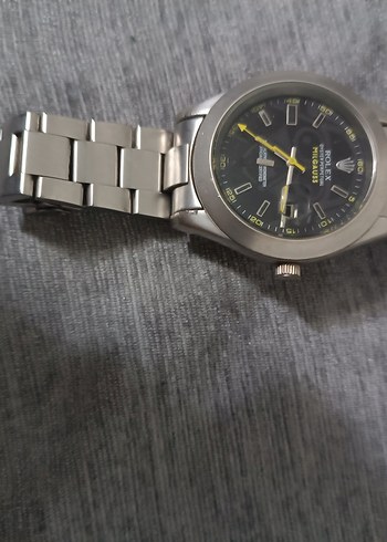 Rolex Milgauss Gri Klasik Erkek Saati - Görsel 2
