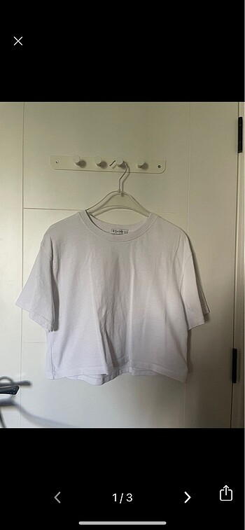 Stradivarius Beyaz T-Shirt