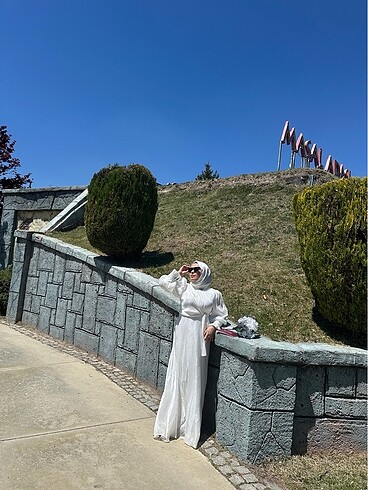 Tesettür nikah elbisesi - Görsel 6