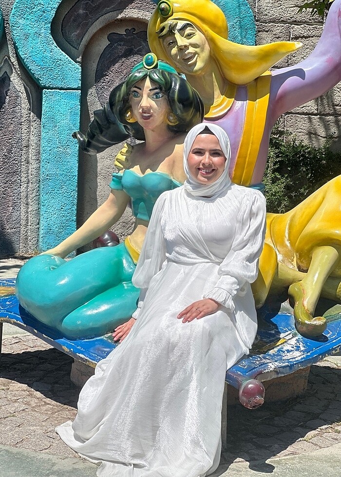 Tesettür nikah elbisesi - Görsel 4