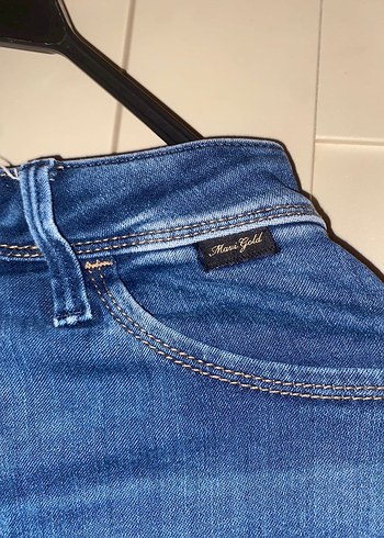 Kadın Mavi Skinny Denim Jean - Görsel 2
