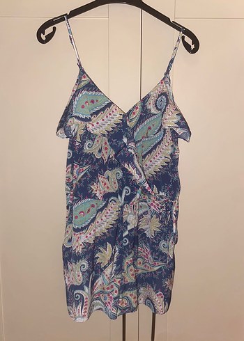 yabancı marka desenli tulum - Görsel 3