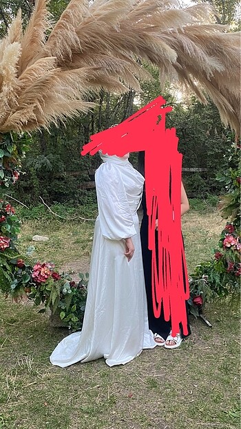 xl Beden Tesettür nikah ve bride elbisesi