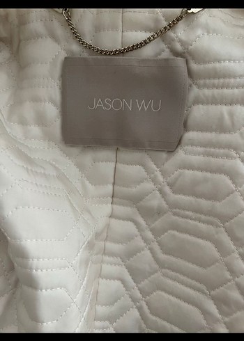 s Beden Jason Wu yünlü ekru ceket s beden