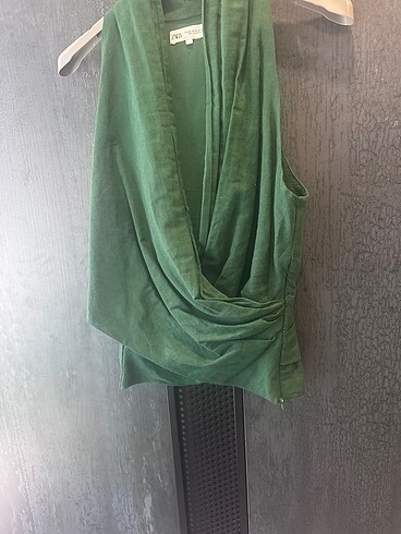 xs Beden Zara xs keten karışımlı bluz