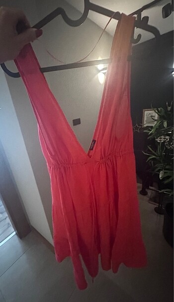 Calzedonia nar çiçeği plaj elbisesi - Görsel 7