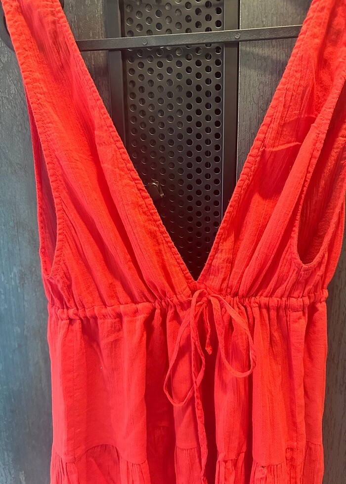 Calzedonia nar çiçeği plaj elbisesi - Görsel 2