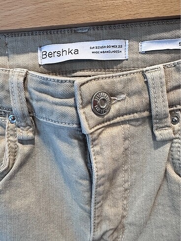 32 Beden Bershka 32 beden bej jean
