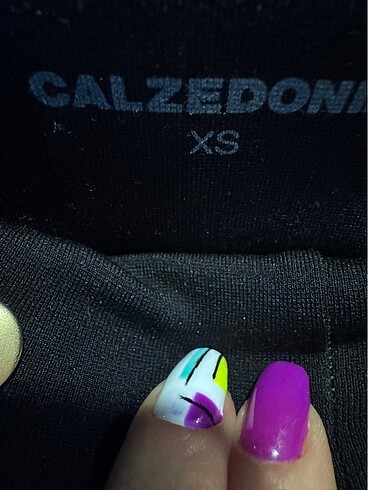 xs Beden Calzedonia xs İspanyol paça pantolon