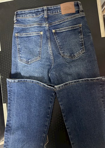 xs Beden Zara yüksek bel bootcut jean 34 beden