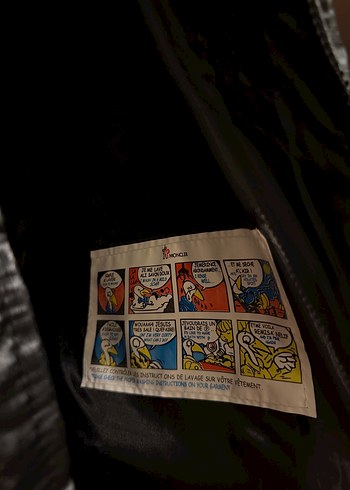 Moncler (maya siyah deri görünüm mont) xl - Görsel 2