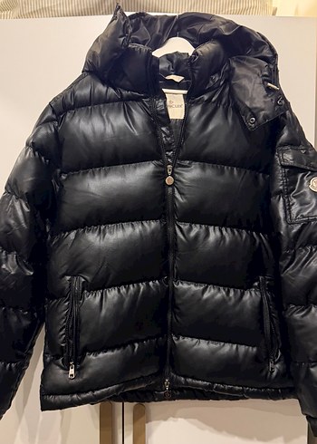 Moncler (maya siyah deri görünüm mont) xl - Görsel 8