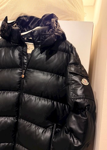 Moncler (maya siyah deri görünüm mont) xl - Görsel 7