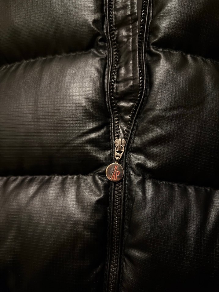 Moncler (maya siyah deri görünüm mont) xl - Görsel 3