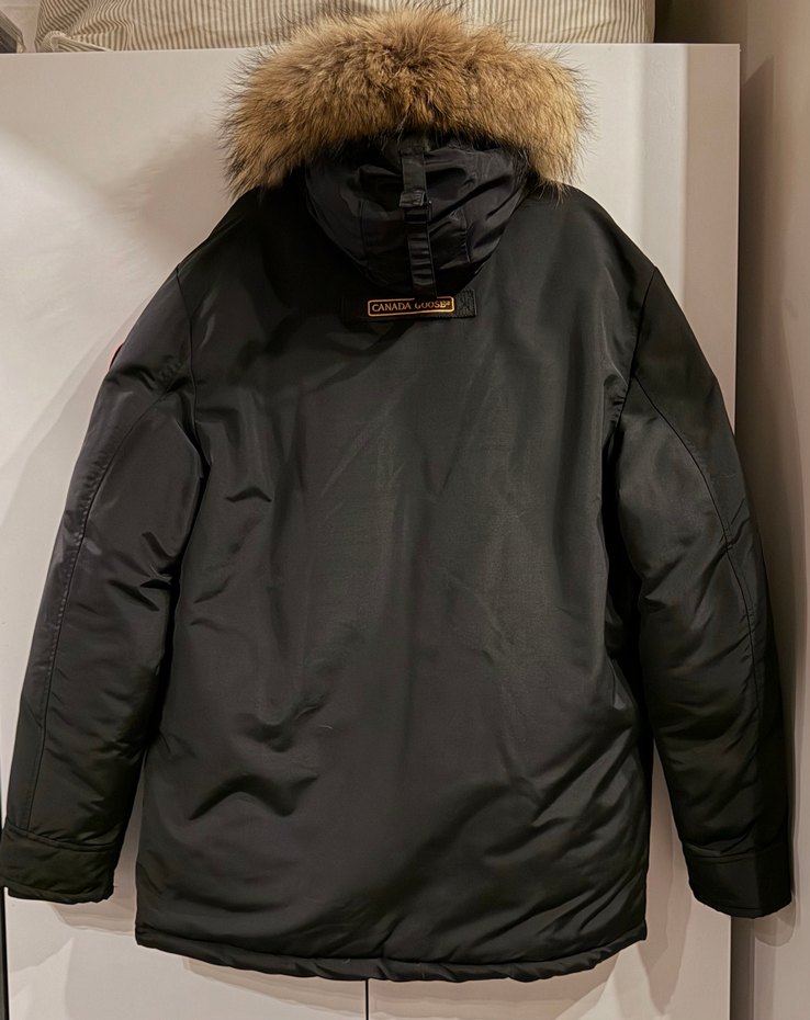 Canada goose (siyah L beden parka) temizdir - Görsel 3