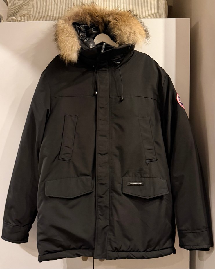 Canada goose (siyah L beden parka) temizdir - Görsel 4