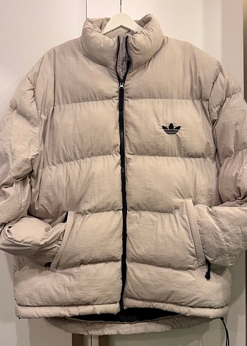 Adidas bej şişme mont( yeni gibi) - Görsel 5