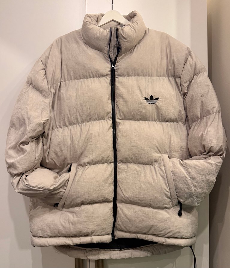 Adidas bej şişme mont( yeni gibi) - Görsel 5