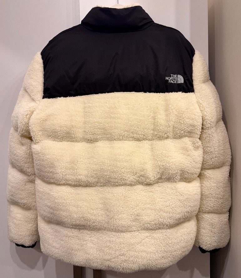 The North Face Erkek Beyaz Kürklü Mont - Görsel 5