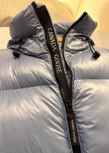 Canada goose  Kapüşonlu Kısa Şişme Mont mavi (Xxl) - Görsel 4