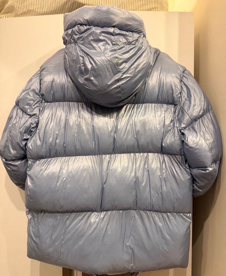 Canada goose  Kapüşonlu Kısa Şişme Mont mavi (Xxl) - Görsel 5