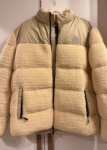The north face Bej Peluş Kışlık Mont (Xxl) - Görsel 2