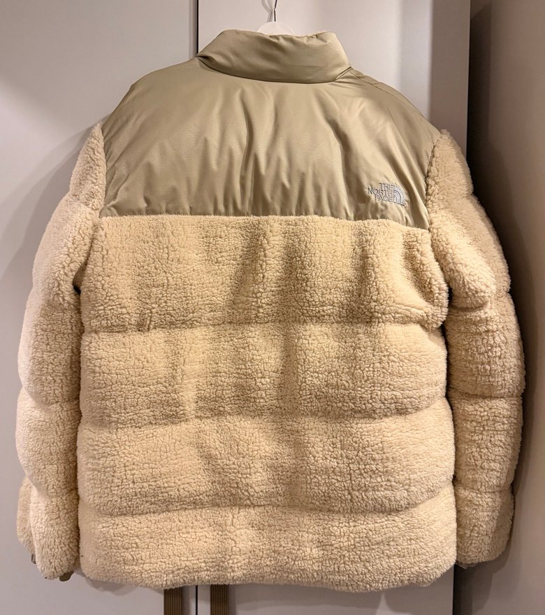 The north face Bej Peluş Kışlık Mont (Xxl) - Görsel 3