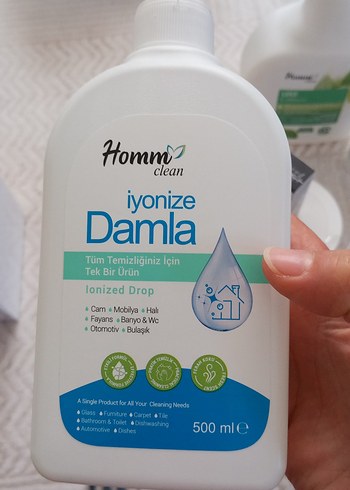 Homm Clean İyonize Damla Temizleyici 500ml